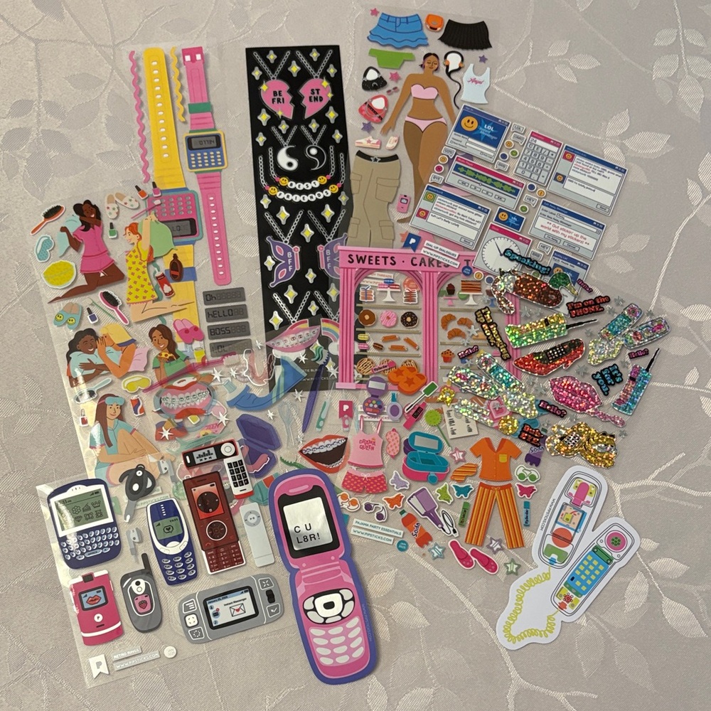 NEW LISTING Besties Sleepover sticker collection